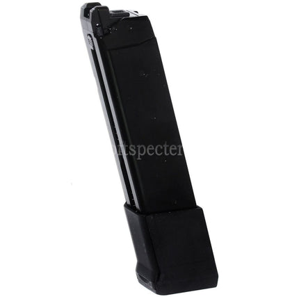 APS EMG 34rd Top Gas Magazine with Thick Base For G17 G18C G-Series GBB Pistols Airsoft Black