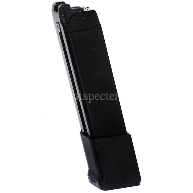 APS EMG 34rd Top Gas Magazine with Thick Base For G17 G18C G-Series GBB Pistols Airsoft Black