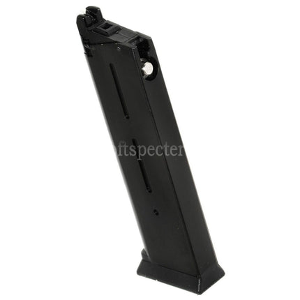 ARMY ARMAMENT Chargeur Gaz 28 billes pour Répliques de Poing Airsoft M1911 GBB Noir