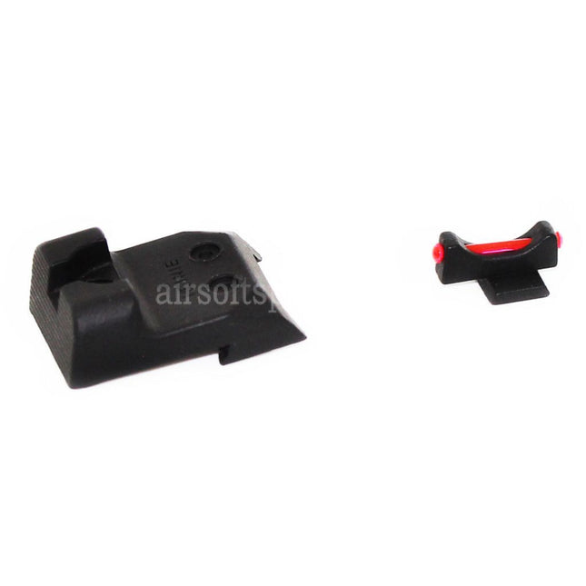 AIRSOFT SPECTER Fiber Optic Front Rear Sight For ARMY ARMAMENT R501 Tokyo Marui Hi-Capa Series GBB Pistols Airsoft