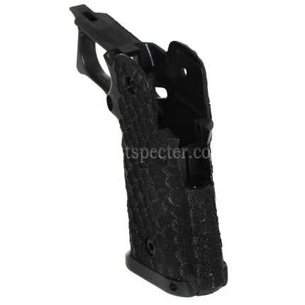 ARMY ARMAMENT Fish Scale Stippled Pistol Grip For R601 TTI Combat Master EMG AW WE Tokyo Marui Hi-Capa Series GBB Pistols Airsoft Black