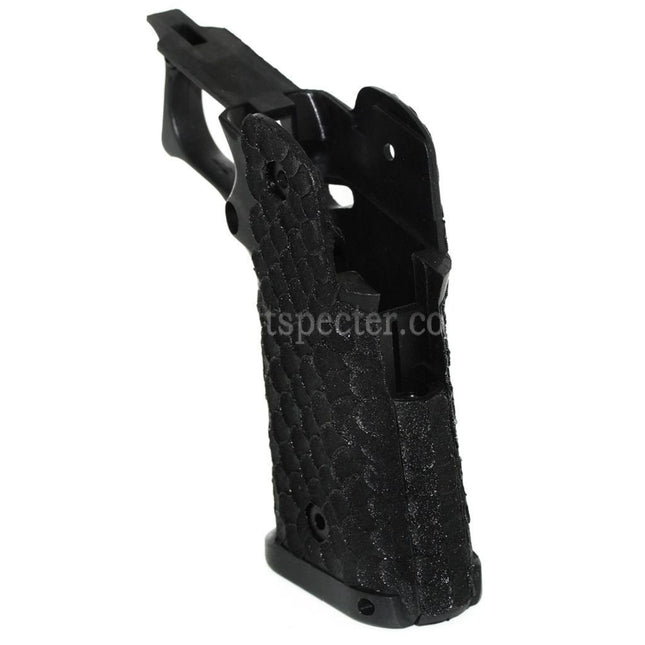 ARMY ARMAMENT Fish Scale Stippled Pistol Grip For R601 TTI Combat Master EMG AW WE Tokyo Marui Hi-Capa Series GBB Pistols Airsoft Black