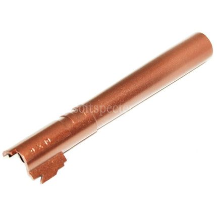 AIRSOFT SPECTER 133mm/136mm Outer Barrel -12mm CCW Counter-Clockwise For ARMY ARMAMENT R601 TTI Combat Master Tokyo Marui Hi-Capa Series GBB Pistols Bronze