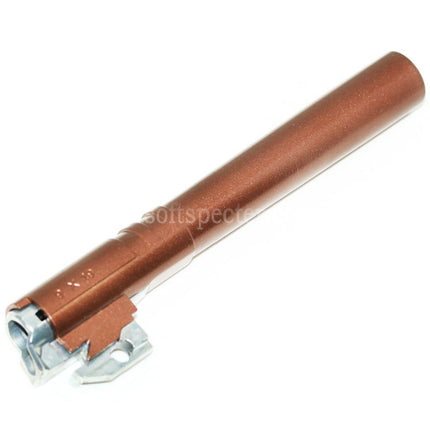 AIRSOFT SPECTER 133mm/136mm Inner Outer Barrel Hop Up Set -12mm CCW Counter-Clockwise For ARMY ARMAMENT R601 TTI Combat Master Tokyo Marui Hi-Capa Series GBB Pistols Bronze