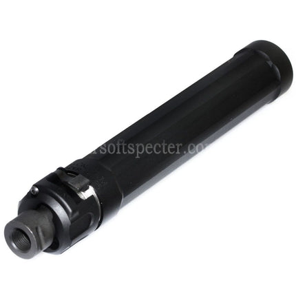 5KU 187mm Ryder 9 MP5 Suppressor Silencer with +12mm CW Clockwise Thread Flash Hider For WE (WE-TECH) MP5 Series AEG SMG Rifles Airsoft