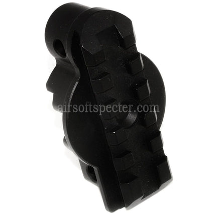5KU 20mm M1913 Picatinny Rail Stock Adaptor End Cap for Umarex VFC MP5K PDW Series GBB Rifles Airsoft Black