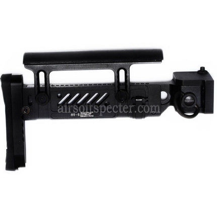 5KU PT-5 Side Folding Stock For Tokyo Marui AKM Series Rifles Airsoft