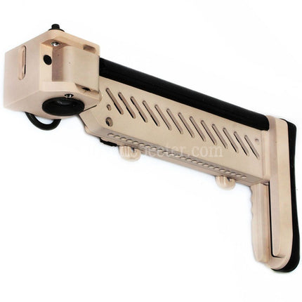 5KU PT-5 Side Folding Stock For Tokyo Marui AKM Series Rifles Airsoft