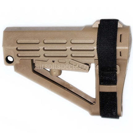DOUBLE BELL 180mm Polymer Stock For M4 Series GBB Rifles Airsoft