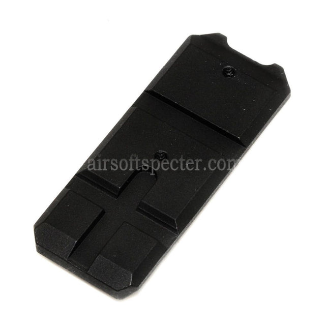 Section de rail E&C pour pistolets GBB Airsoft Tokyo Marui Hi-Capa Series E&C Noir