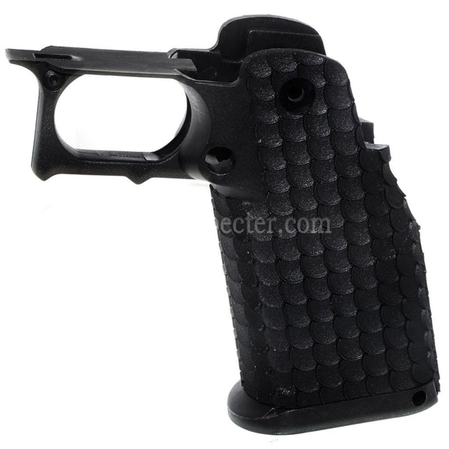 E&C Combat Master Polymer Pistol Grip For E&C Tokyo Marui Hi-Capa Series GBB Pistols Airsoft Black