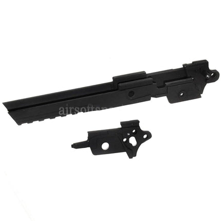 E&C Middle Frame with Under Rail For E&C Tokyo Marui Hi-Capa 5.1 Series GBB Pistols Airsoft