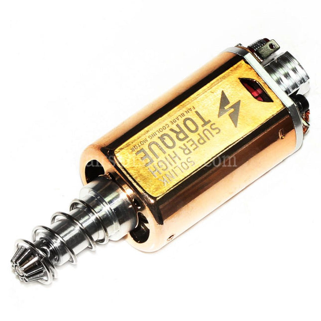 SOLINK Super High Torque Motor (Long Axle) 11.1V 36000RPM For M4 M16 MP5 G3 P90 Series V2 Gearbox AEG Rifles Airsoft