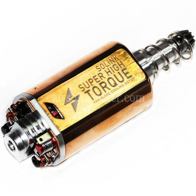 SOLINK Super High Torque Motor (Long Axle) 11.1V 36000RPM For M4 M16 MP5 G3 P90 Series V2 Gearbox AEG Rifles Airsoft