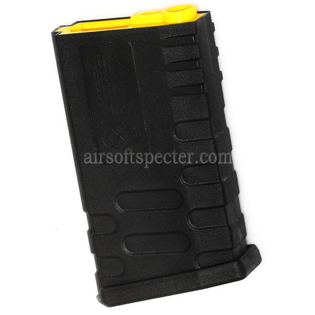 APS 190rd Polymer M16VN Hi-Cap Magazine Colored Core for M4 M16 Series AEG Rifles Airsoft Black/Yellow