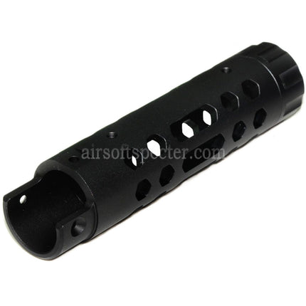 Canon externe 5KU CNC en aluminium type A pour pistolets Airsoft GBB ACTION ARMY AAP-01