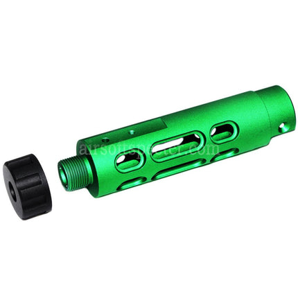 5KU Canon externe CNC en aluminium Type-B pour pistolets GBB ACTION ARMY AAP-01 Airsoft