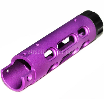 5KU Canon externe CNC en aluminium Type-B pour pistolets GBB ACTION ARMY AAP-01 Airsoft