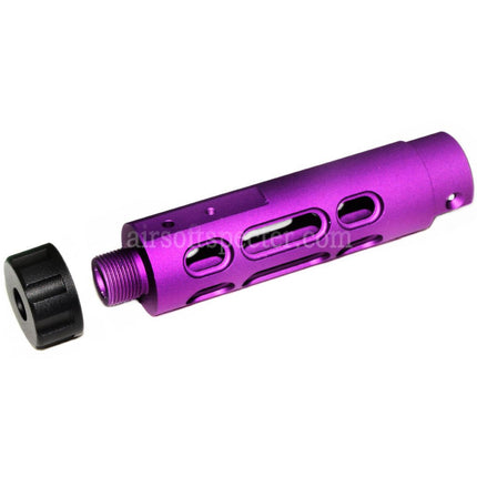 5KU Canon externe CNC en aluminium Type-B pour pistolets GBB ACTION ARMY AAP-01 Airsoft