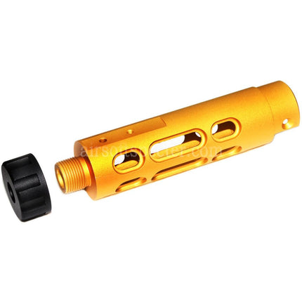 5KU Canon externe CNC en aluminium Type-B pour pistolets GBB ACTION ARMY AAP-01 Airsoft