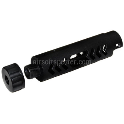 Canon Externe 5KU CNC Aluminium Type-C pour Pistolets Airsoft ACTION ARMY AAP-01 GBB