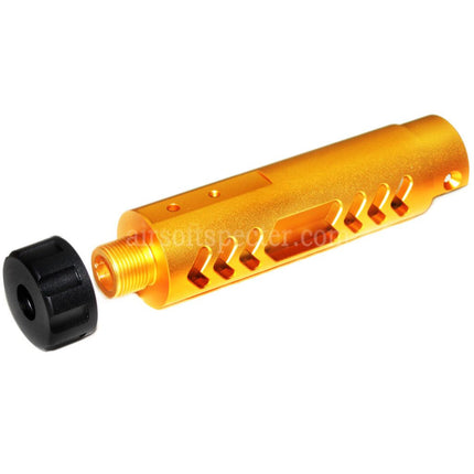 Canon Externe 5KU CNC Aluminium Type-C pour Pistolets Airsoft ACTION ARMY AAP-01 GBB