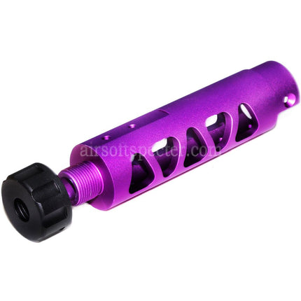5KU CNC Aluminium Outer Barrel Type-D For ACTION ARMY AAP-01 GBB Pistols Airsoft