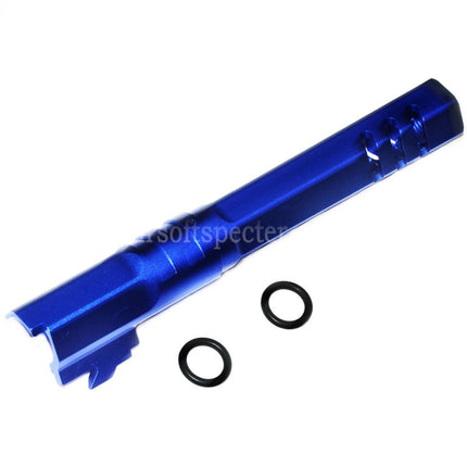 5KU 5 Inches 123/127mm CNC Hexagon Outer Barrel +11mm CW for Armorer Works AW WE-TECH Tokyo Marui Hi-Capa 5.1 GBB Pistols Airsoft