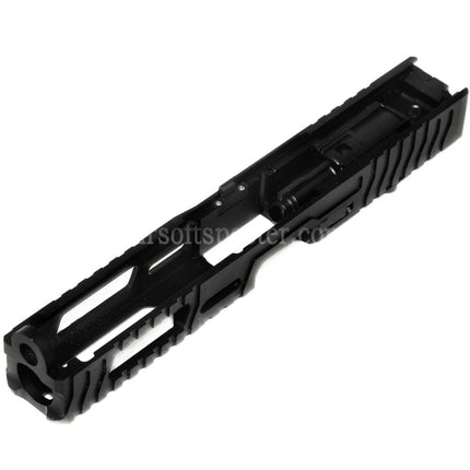 5KU CNC Aluminum 9INE RMR Ready Barrel Slide Set For WE Tokyo Marui G17 Gen3 Series GBB Pistols Airsoft