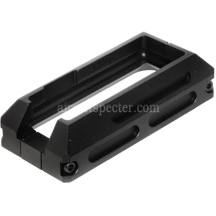 5KU CNC Aluminum Magwell For Tokyo Marui M4 M16 Series MWS GBB Rifles Airsoft Black