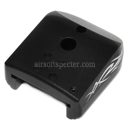 AIP Lasered Magazine Base Plate Cover Type-4 For ARMY EMG SAI STI TTI AW WE Tokyo Marui Hi-Capa GBB Co2 Gas Pistol Magazine Black