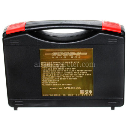 Boîte de vitesses APS Rocket Edge II 8 mm High Cycle Version 2 V2 pour fusil AEG Airsoft APS ASR Tokyo Marui M4 M16, câblage arrière