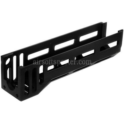 5KU Système de garde-main inférieur M-LOK 158 mm en aluminium pour fusils Airsoft D-Boys CYMA E&L GHK LCT Tokyo Marui série AK GBB AEG Noir