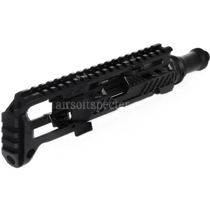 5KU Carbine Rifle Conversion Kit Type-A with M1913 Rail Stock Adaptor For Action Army AAP-01 Series GBB Pistols Airsoft
