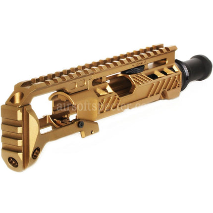 5KU Carbine Rifle Conversion Kit Type-A with M1913 Rail Stock Adaptor For Action Army AAP-01 Series GBB Pistols Airsoft