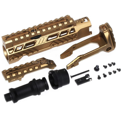 5KU Carbine Rifle Conversion Kit Type-A with M1913 Rail Stock Adaptor For Action Army AAP-01 Series GBB Pistols Airsoft