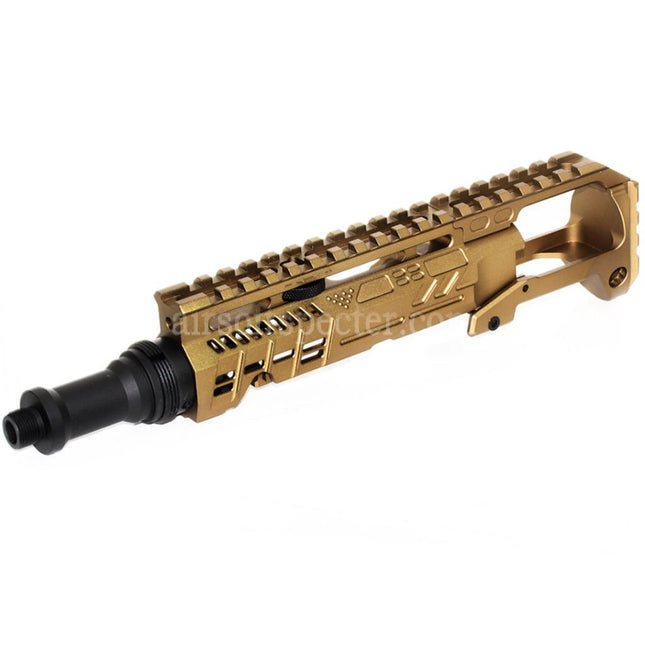 5KU Carbine Rifle Conversion Kit Type-B with M1913 Rail Stock Adaptor For Action Army AAP-01 Series GBB Pistols Airsoft