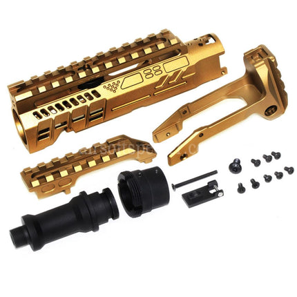 5KU Carbine Rifle Conversion Kit Type-B with M1913 Rail Stock Adaptor For Action Army AAP-01 Series GBB Pistols Airsoft