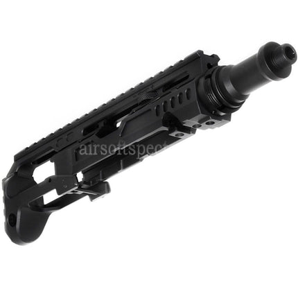 5KU Carbine Rifle Conversion Kit Type-C with M1913 Rail Stock Adaptor For Action Army AAP-01 Series GBB Pistols Airsoft