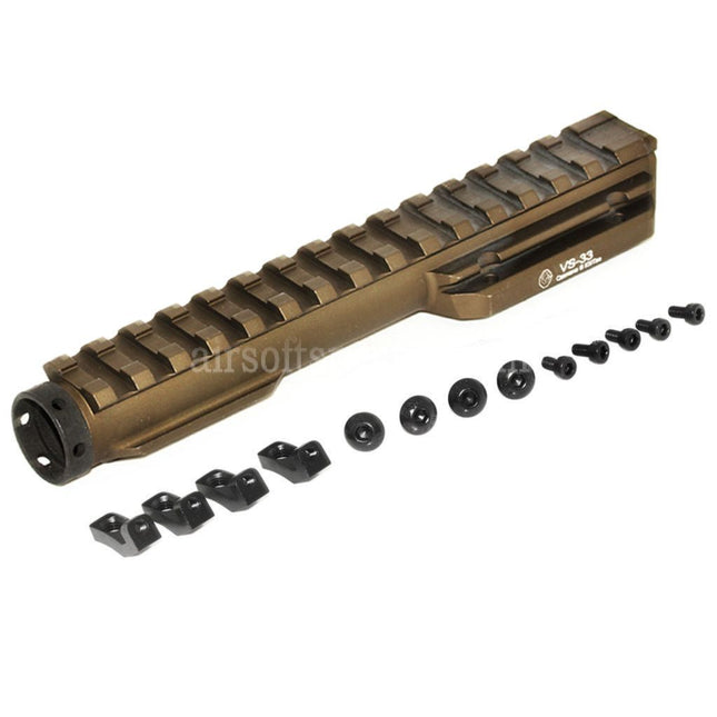 5KU 20mm Picatinny Top Rail VS-33 Gas Tube For LCT GHK CYMA D-Boys Tokyo Marui AK Series AEG GBB Rifles Airsoft