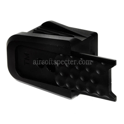 5KU CNC Aluminum Magazine Extension Pad For Tokyo Marui G17 G18C G-Series GBB Pistols Magazine