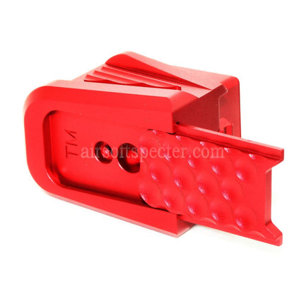 5KU CNC Aluminum Magazine Extension Pad For Tokyo Marui G17 G18C G-Series GBB Pistols Magazine