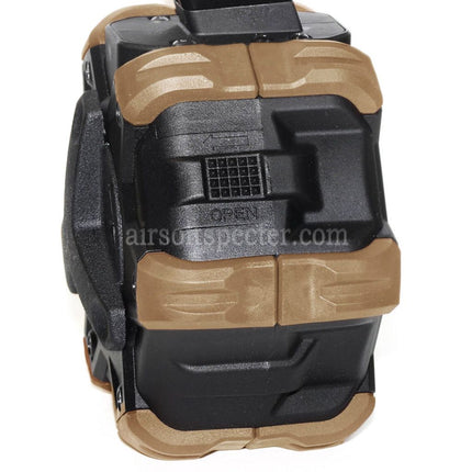 WE (WE-TECH) 350rd Gas Drum Magazine for G17 G18C G-Series GBB Pistols Airsoft