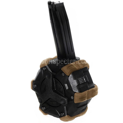 WE (WE-TECH) 350rd Gas Drum Magazine for Hi-Capa GBB Pistols Airsoft