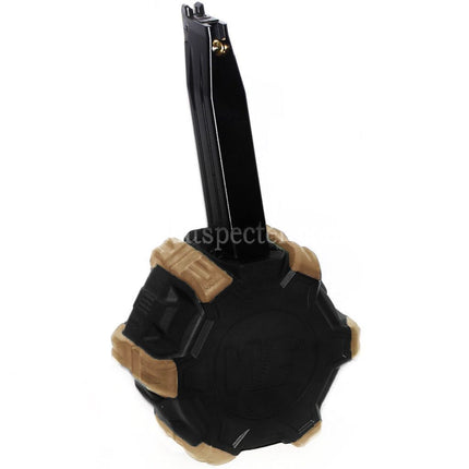 WE (WE-TECH) 350rd Gas Drum Magazine for Hi-Capa GBB Pistols Airsoft