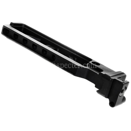 5KU Aluminium 6-Positions Skeleton ST-6 Folding Stock Tube with Adaptor for E&L AKS74 AK-105 Series AEG GBB Rifles Airsoft Black