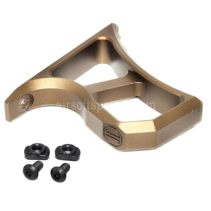 5KU CNC Aluminum SFG Skeleton Forward Grip For M-LOK System Rifles Airsoft