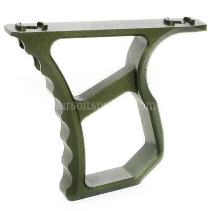 5KU CNC Aluminum SFG Skeleton Forward Grip For M-LOK System Rifles Airsoft