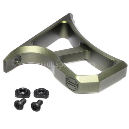 5KU CNC Aluminum SFG Skeleton Forward Grip For M-LOK System Rifles Airsoft