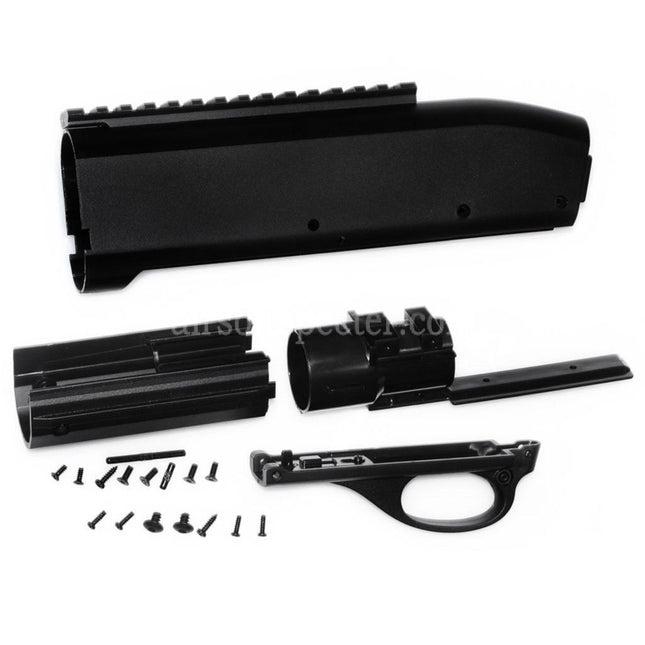 Récepteur polymère de remplacement original CYMA pour fusil à pompe à ressort CYMA M870 Airsoft Noir